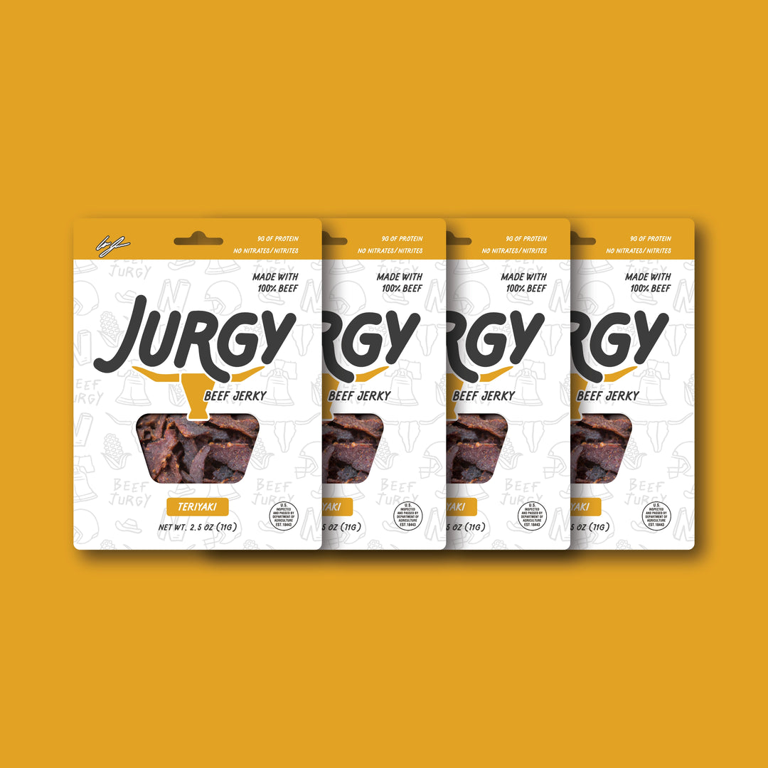 Teriyaki Beef Jurgy 4-Pack