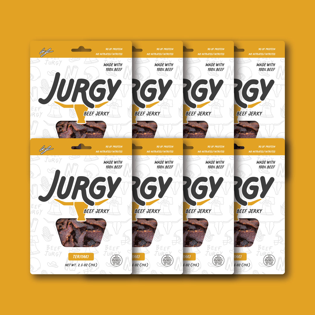 Teriyaki Beef Jurgy 8-Pack