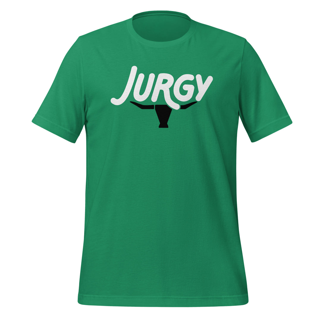 Jurgy Bull Logo Kelly Tee