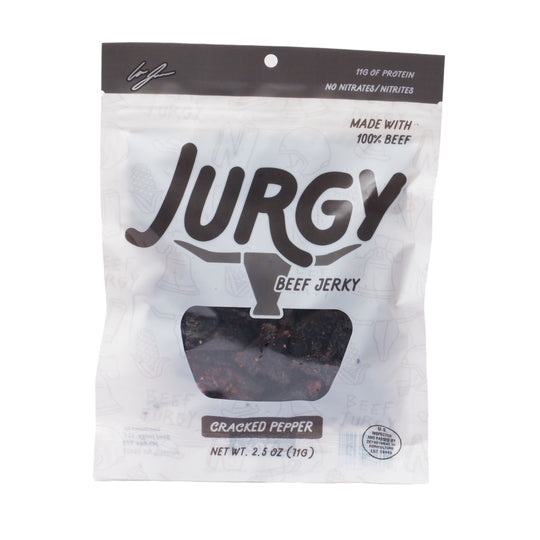 Cracked Pepper Beef Jurgy Jerky