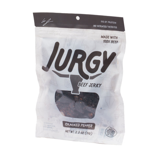 Cracked Pepper Beef Jurgy Jerky