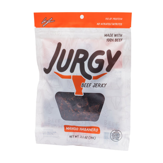Mango Habanero Beef Jurgy Jerky