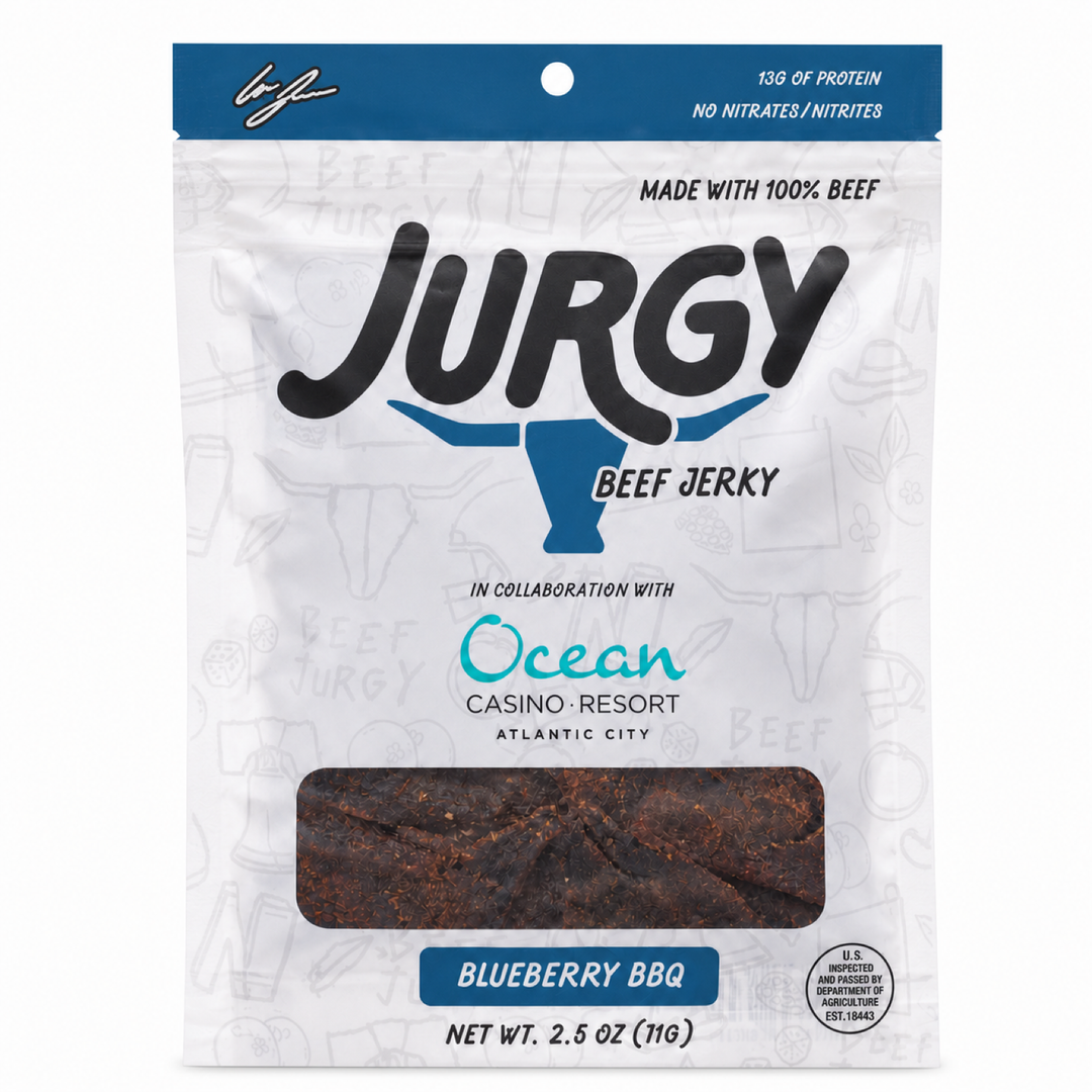 Limited Edition: Blueberry BBQ Beef Jurgy Jerky