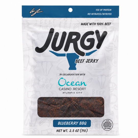 Limited Edition: Blueberry BBQ Beef Jurgy Jerky