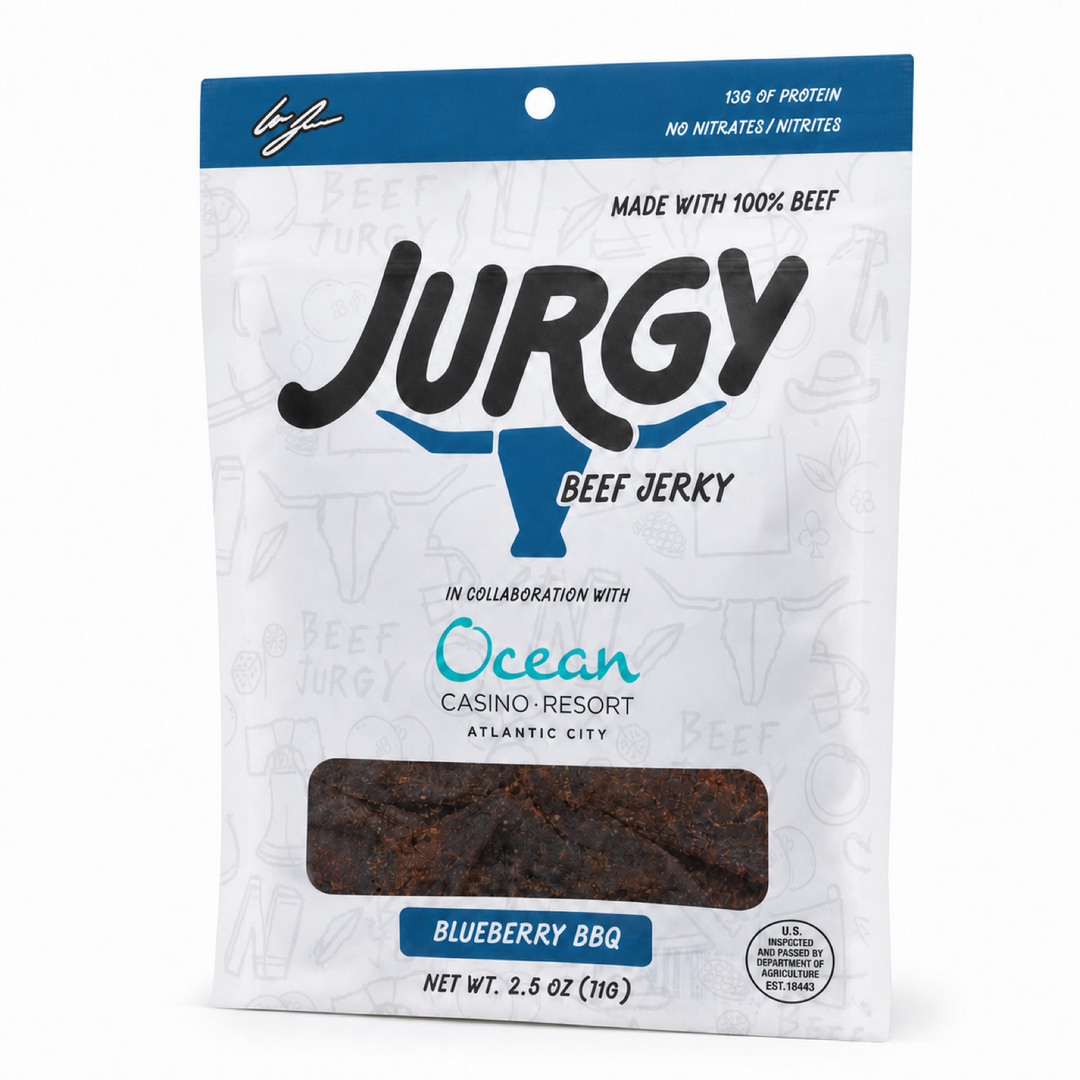 Limited Edition: Blueberry BBQ Beef Jurgy Jerky