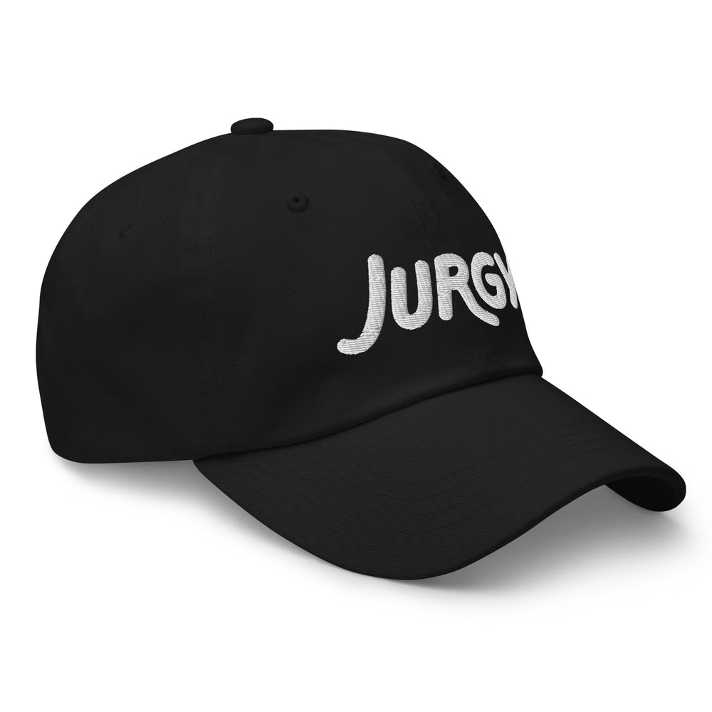 Jurgy Logo Relaxed Dad Hat - Black