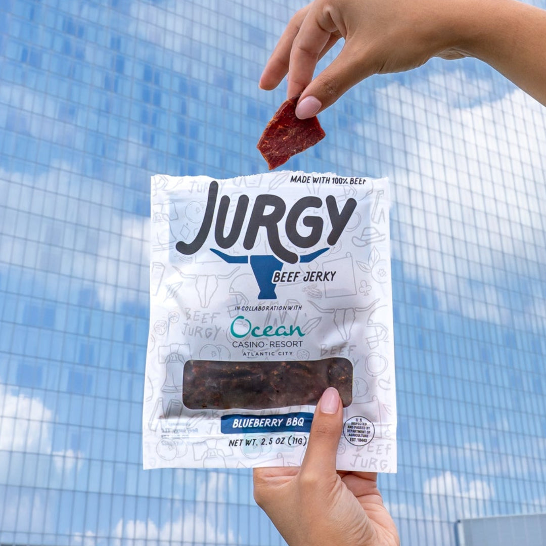 Limited Edition: Blueberry BBQ Beef Jurgy Jerky