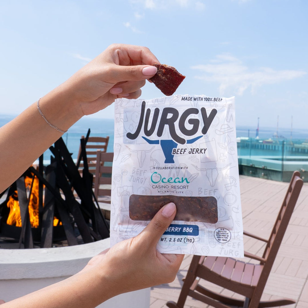 Limited Edition: Blueberry BBQ Beef Jurgy Jerky