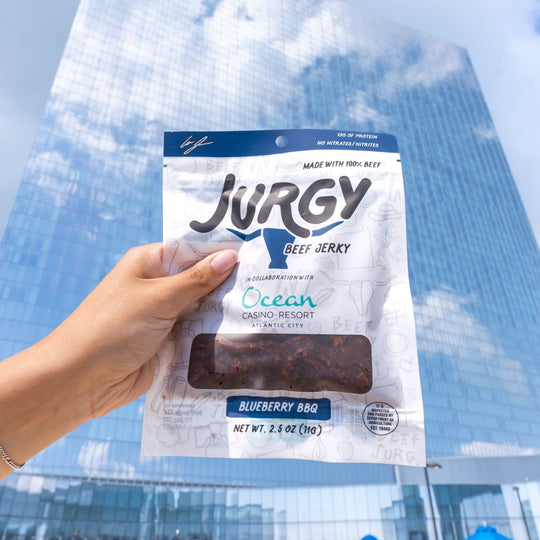 Limited Edition: Blueberry BBQ Beef Jurgy Jerky